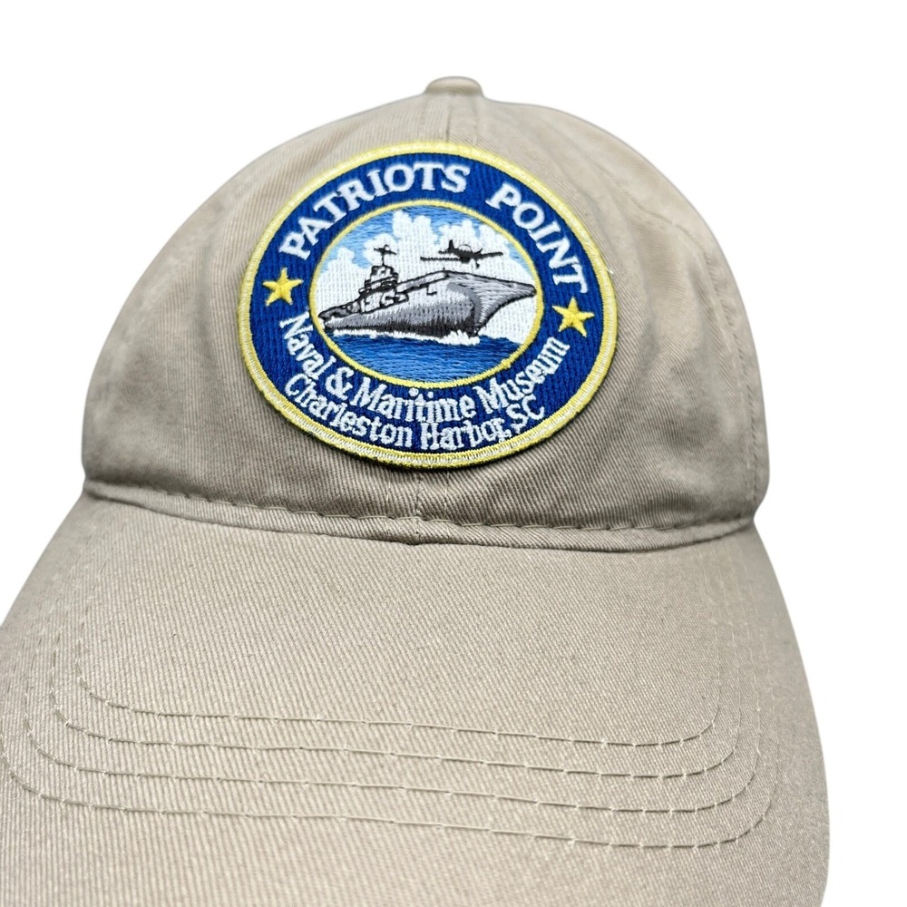 Patriots Point Naval & Maritime Museum Hat Cap Charleston SC Aircraft Carrier‎